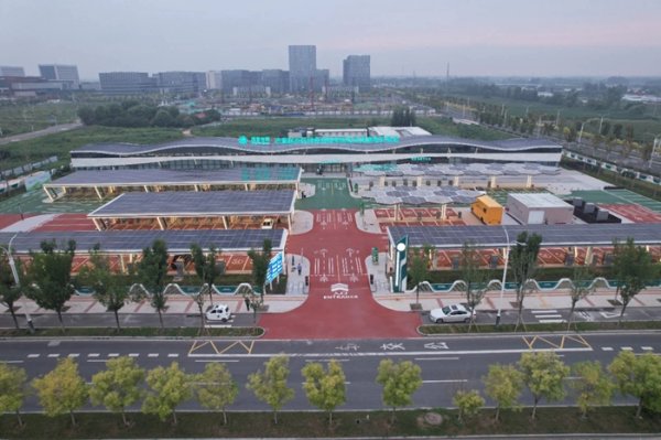 兴盛网  10分钟充满100度电，国内首座绿色低碳车网互动充换电示范站已服务超6万辆汽车