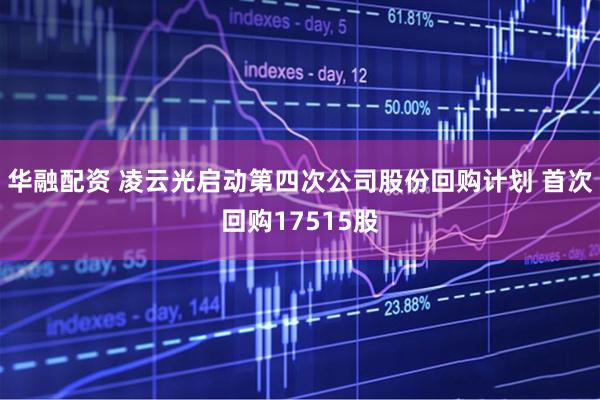 华融配资 凌云光启动第四次公司股份回购计划 首次回购17515股