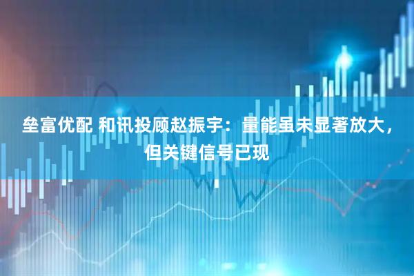 垒富优配 和讯投顾赵振宇：量能虽未显著放大，但关键信号已现